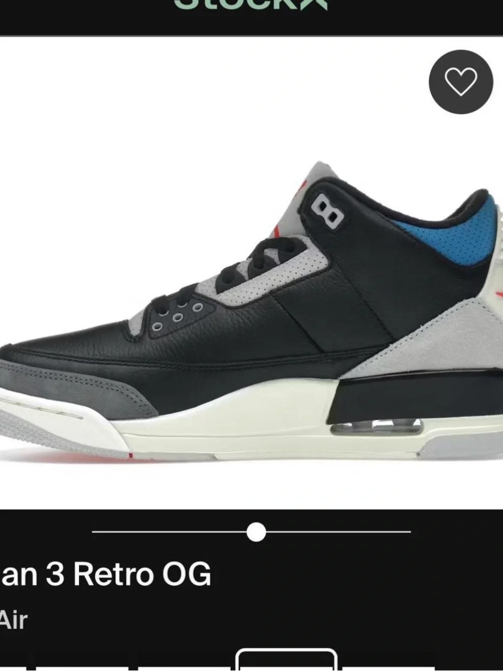 Air Jordan 3 retro OG ‘Rare Air’